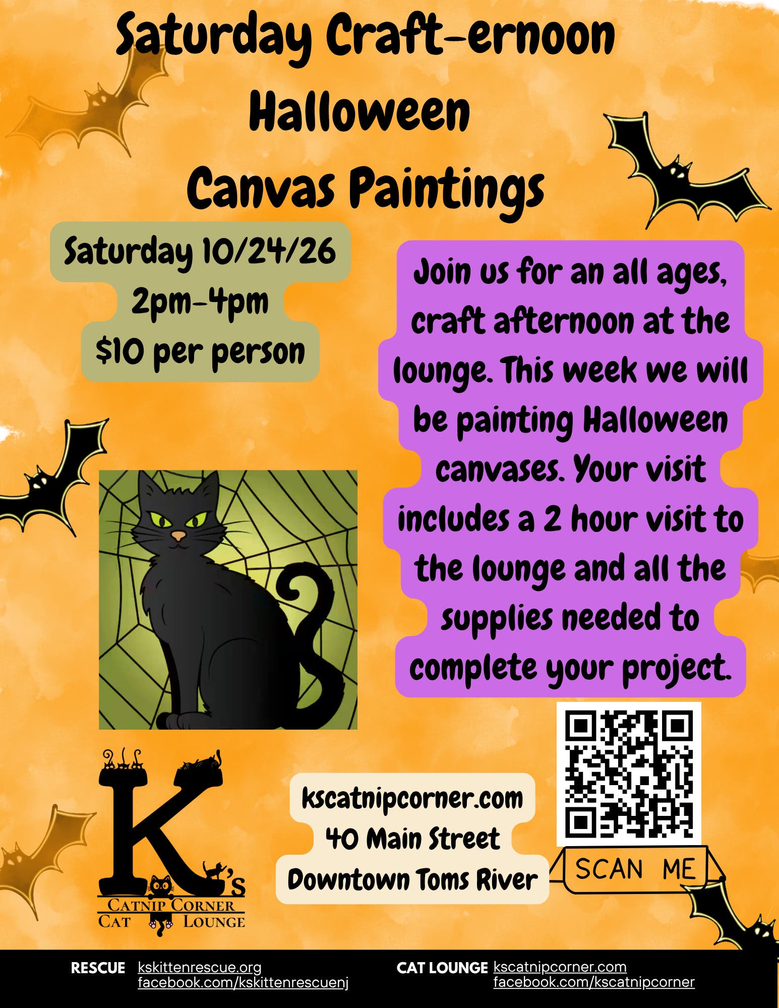 Halloween Mini Canvas Paintings