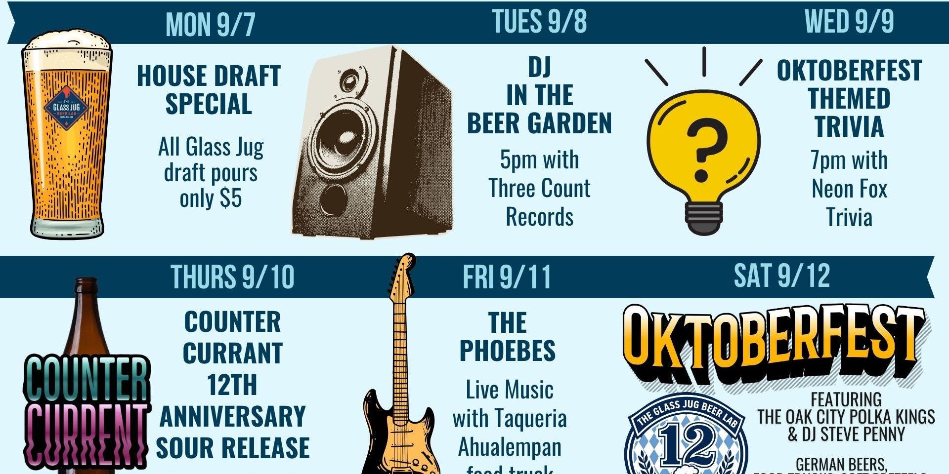 12th Anniversary Celebration Week at Glass Jug RTP