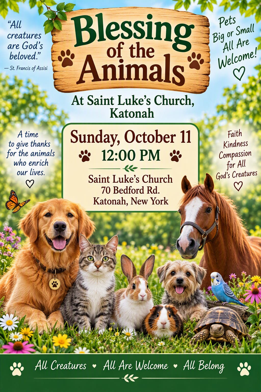 Blessing of the Animals