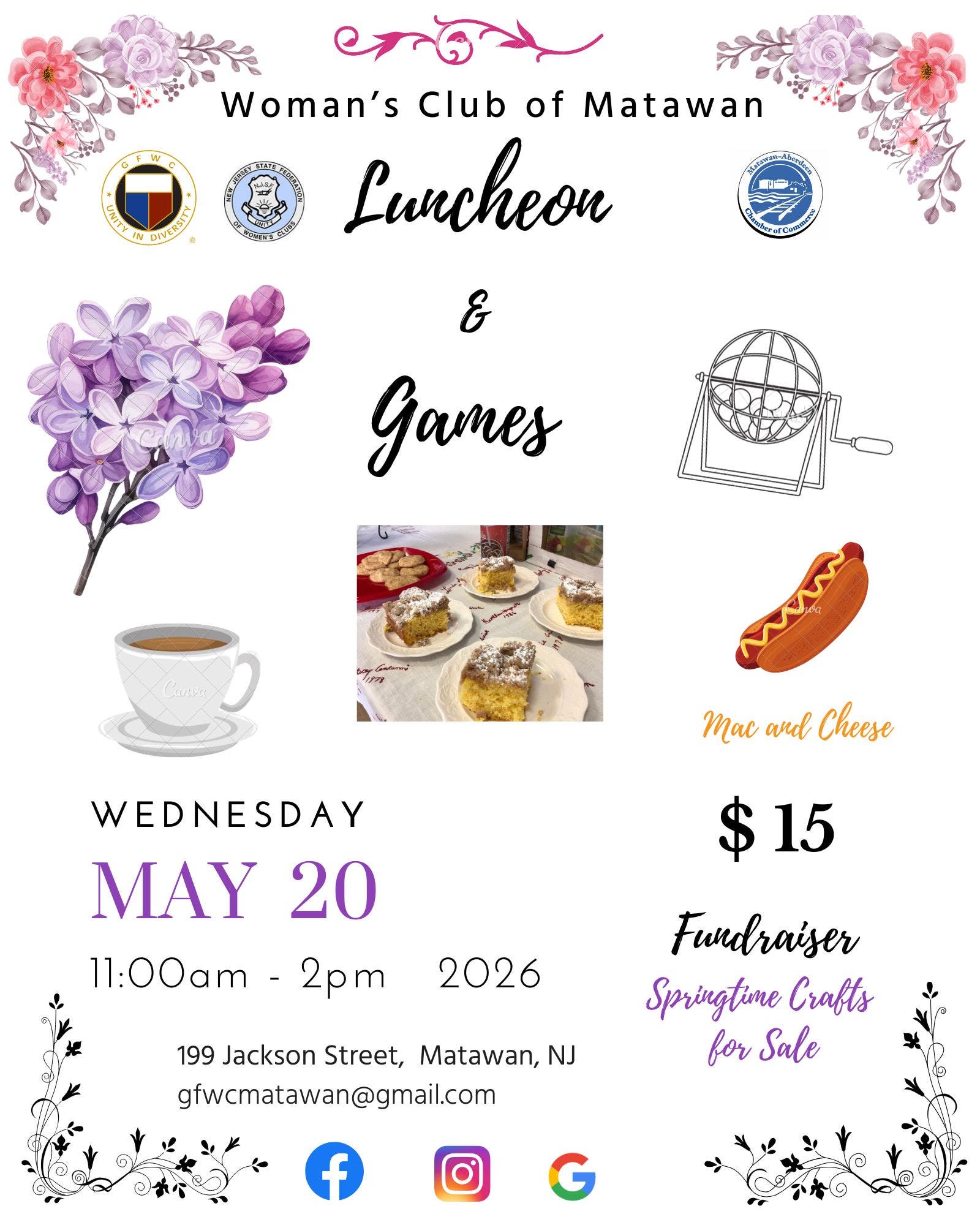 Luncheon & Games