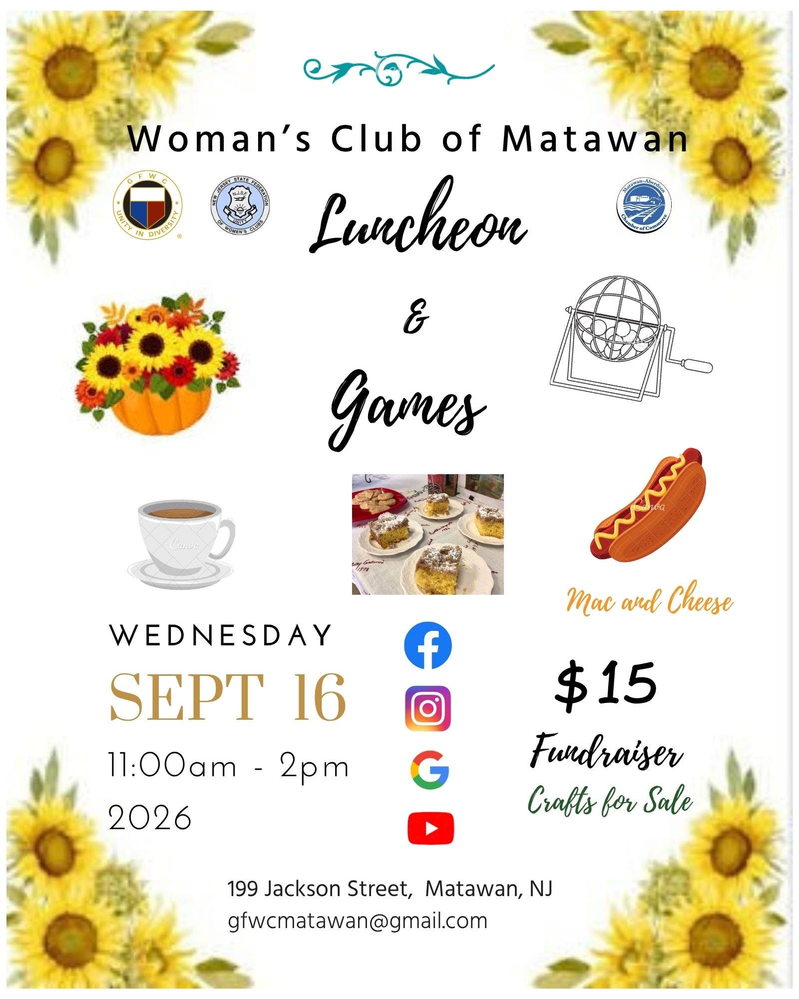 Luncheon & Games