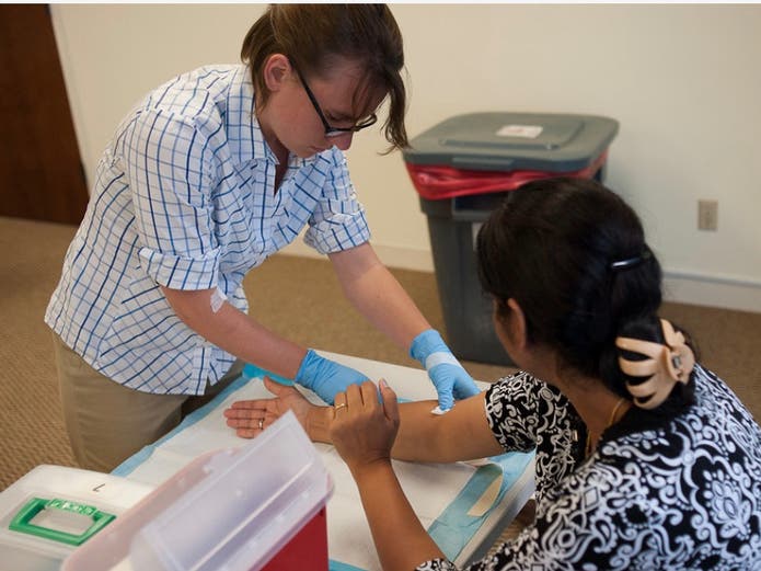 Online Phlebotomy Course Wallingford CT Patch