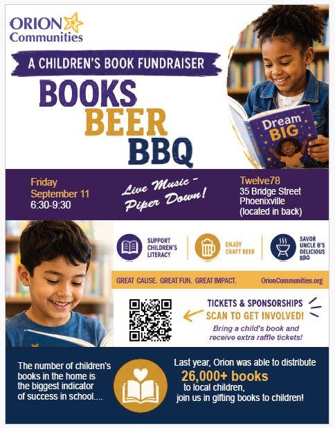 Books Beer BBQ: A Children's Book Fundraiser