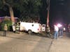 Accident at north east corner of Muncey Road and Wilson Place occurred October 23, 2018.