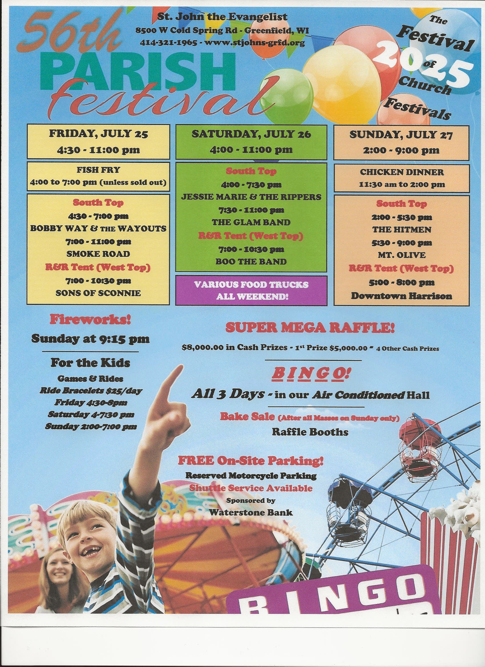 St. John the Evangelist 56th Parish Festival