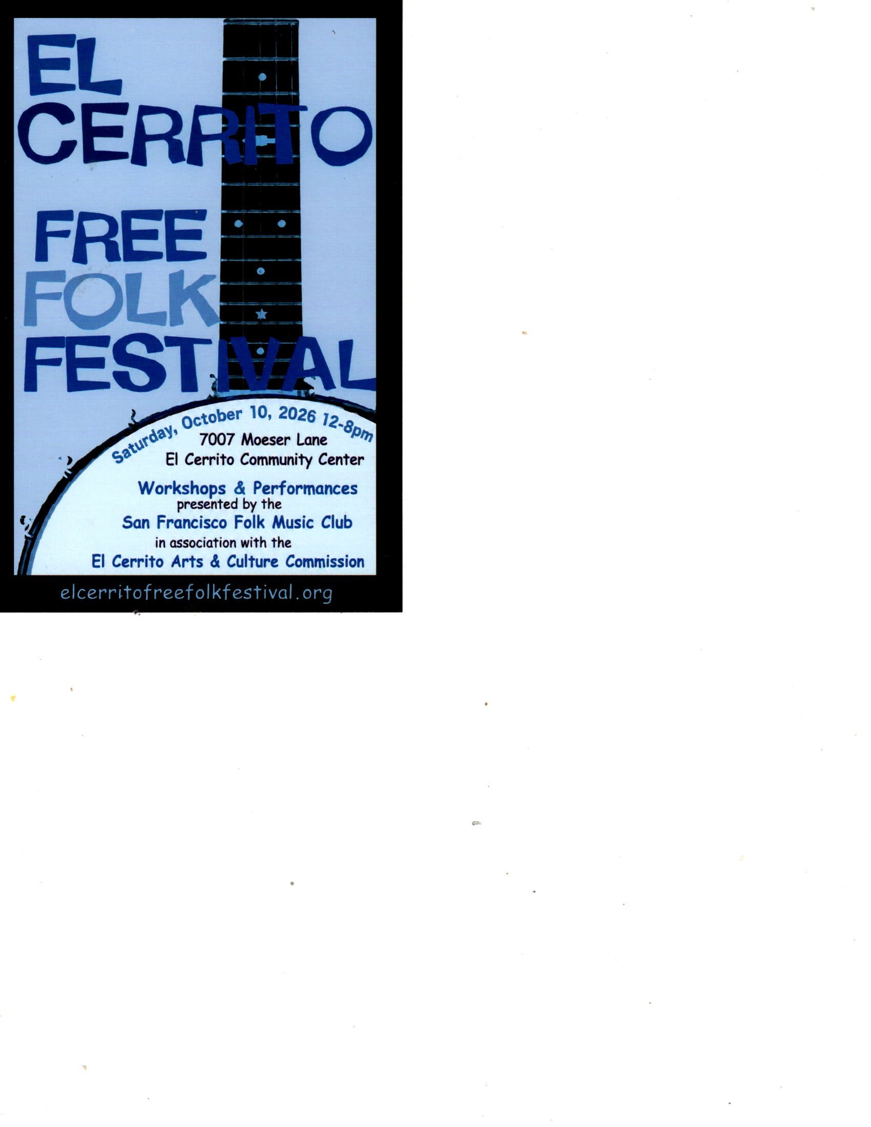 El Cerrito Free Folk Festival