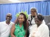 Newark Interim Chancellor Dr. Jeffrey Robinson, wife and friend pose with Dr. Opal Lee.