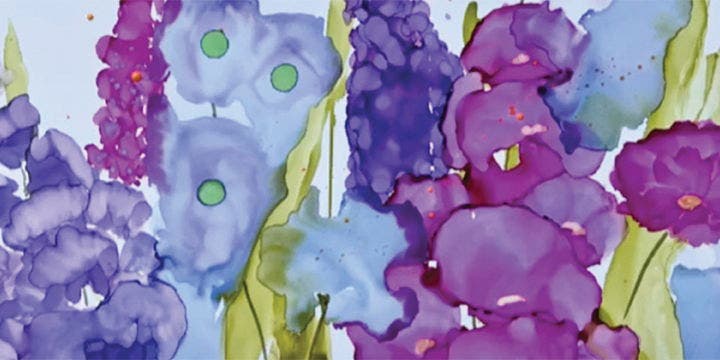 Alcohol Ink Botanicals