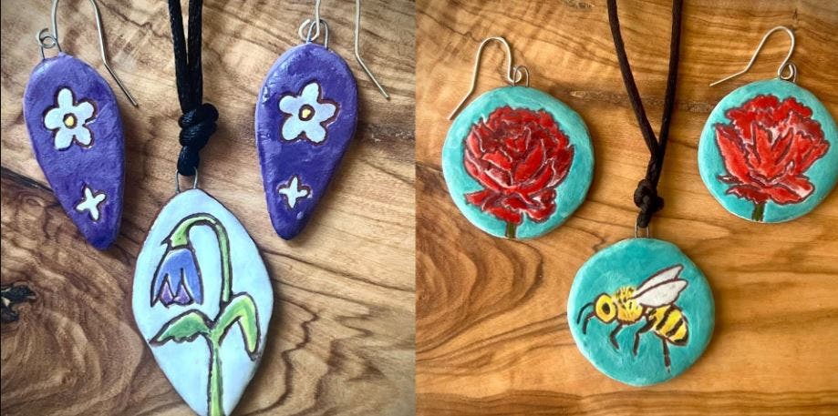 Ceramic Jewelry Workshop: Clay Earrings and Pendants