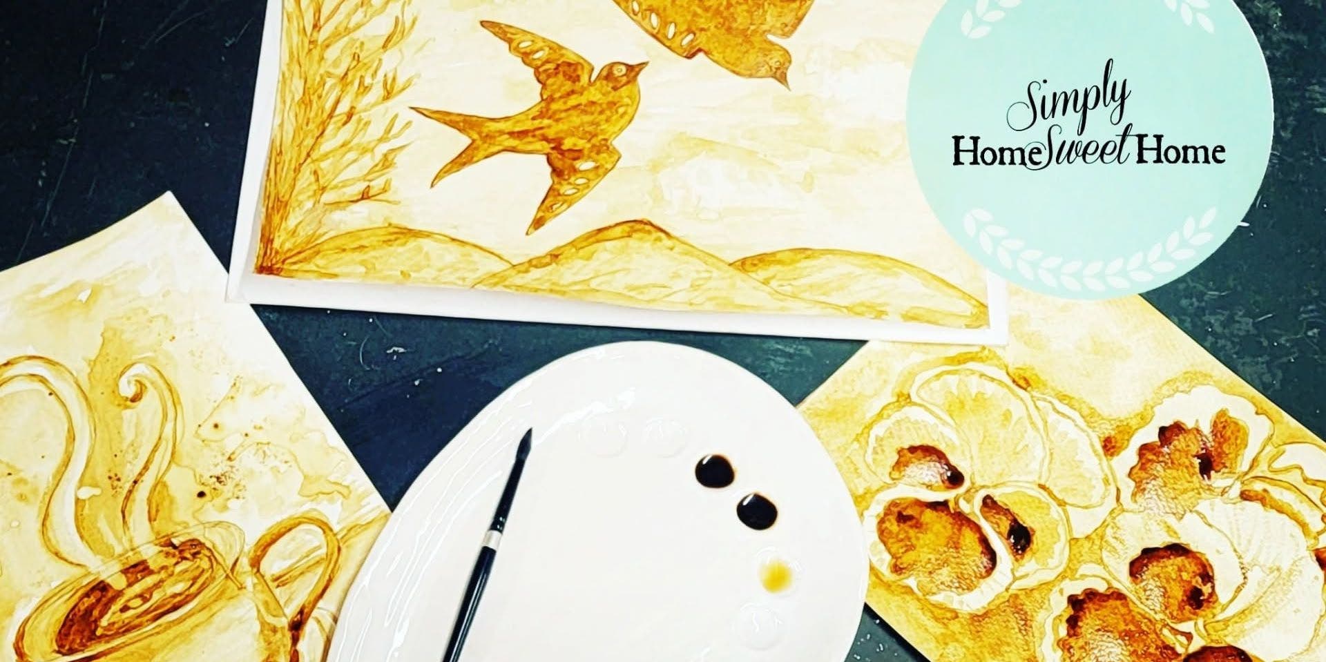 Coffee Painting Class