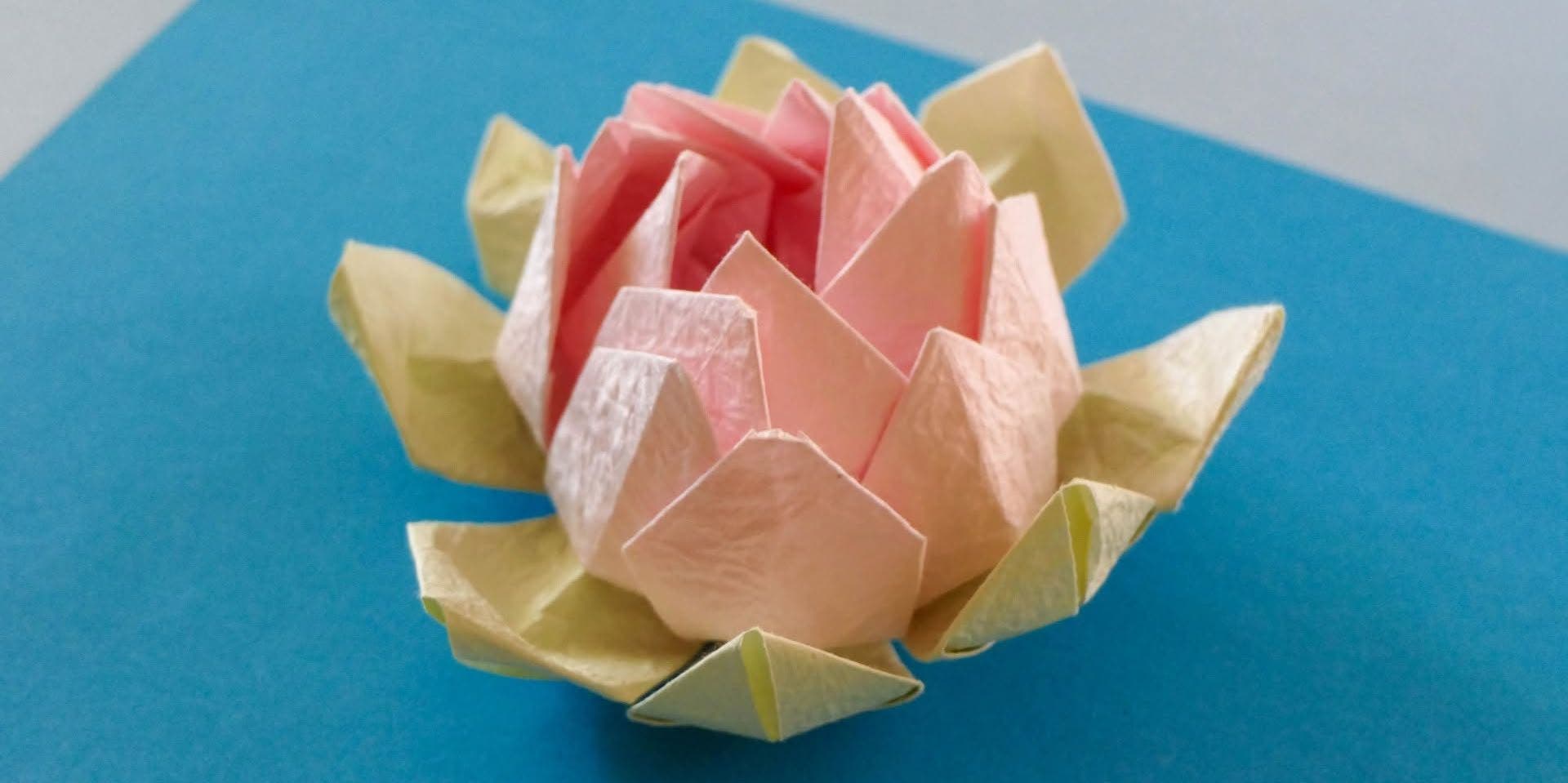 Origami Class: Lotus