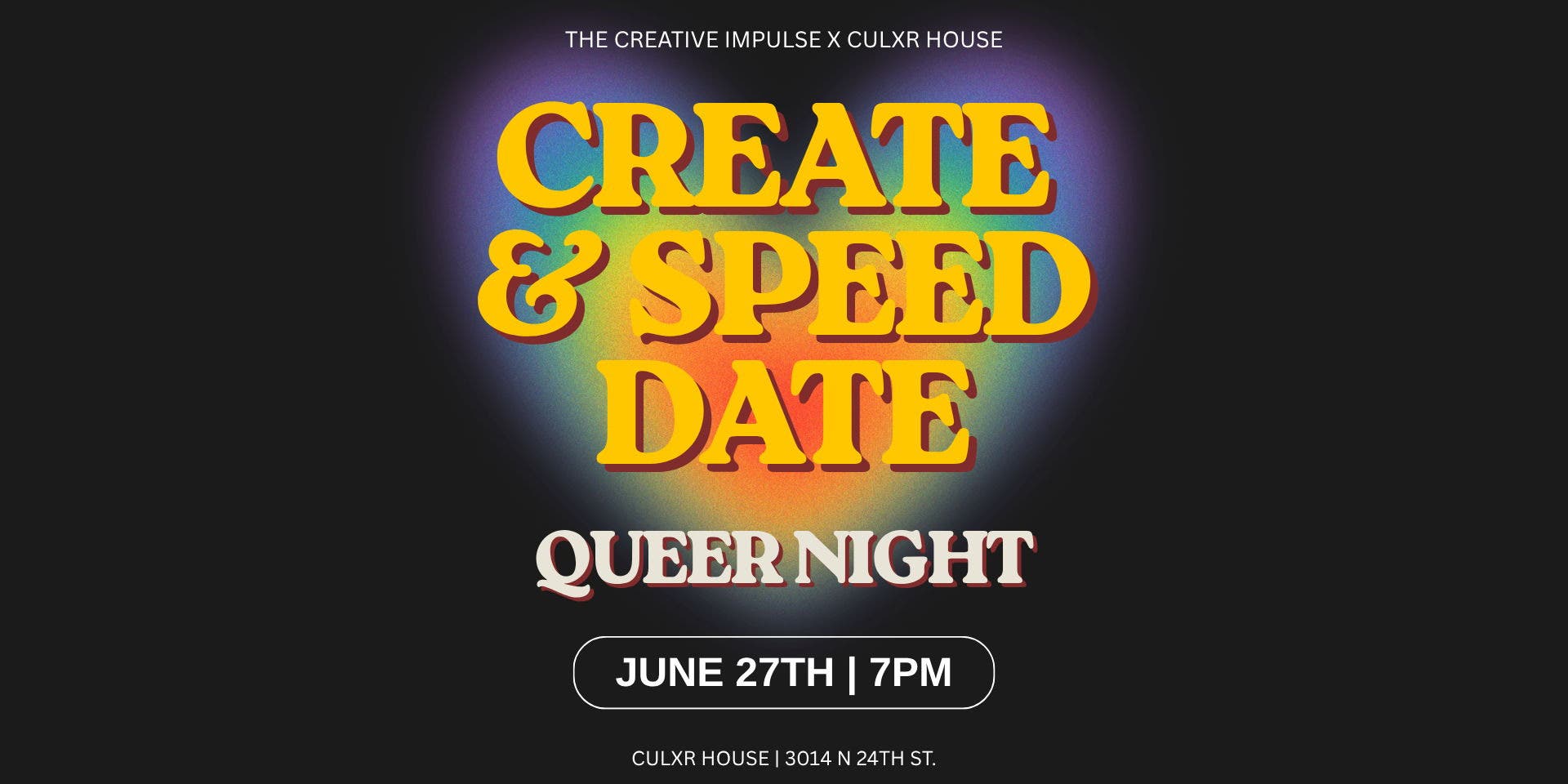 Create + Speed Date: Queer Night