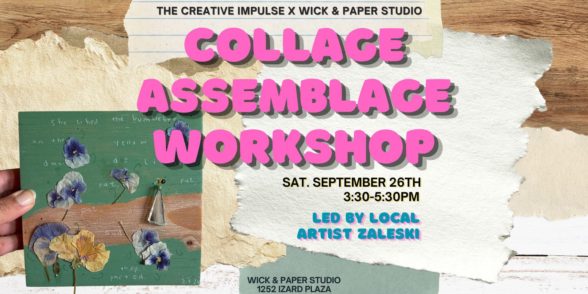 Collage Assemblage Workshop