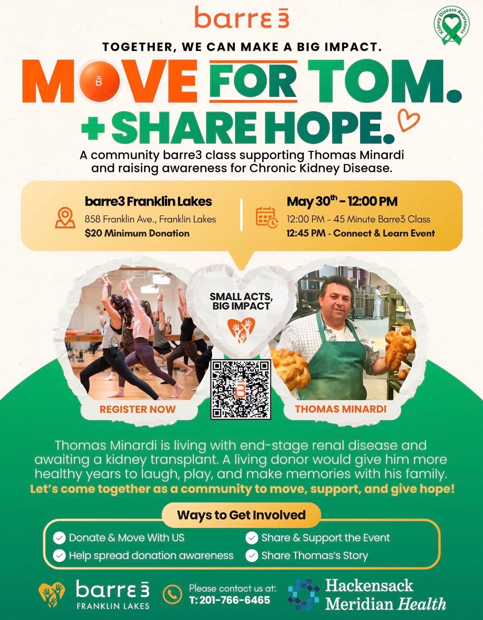 Move For Tom. + Share Hope.