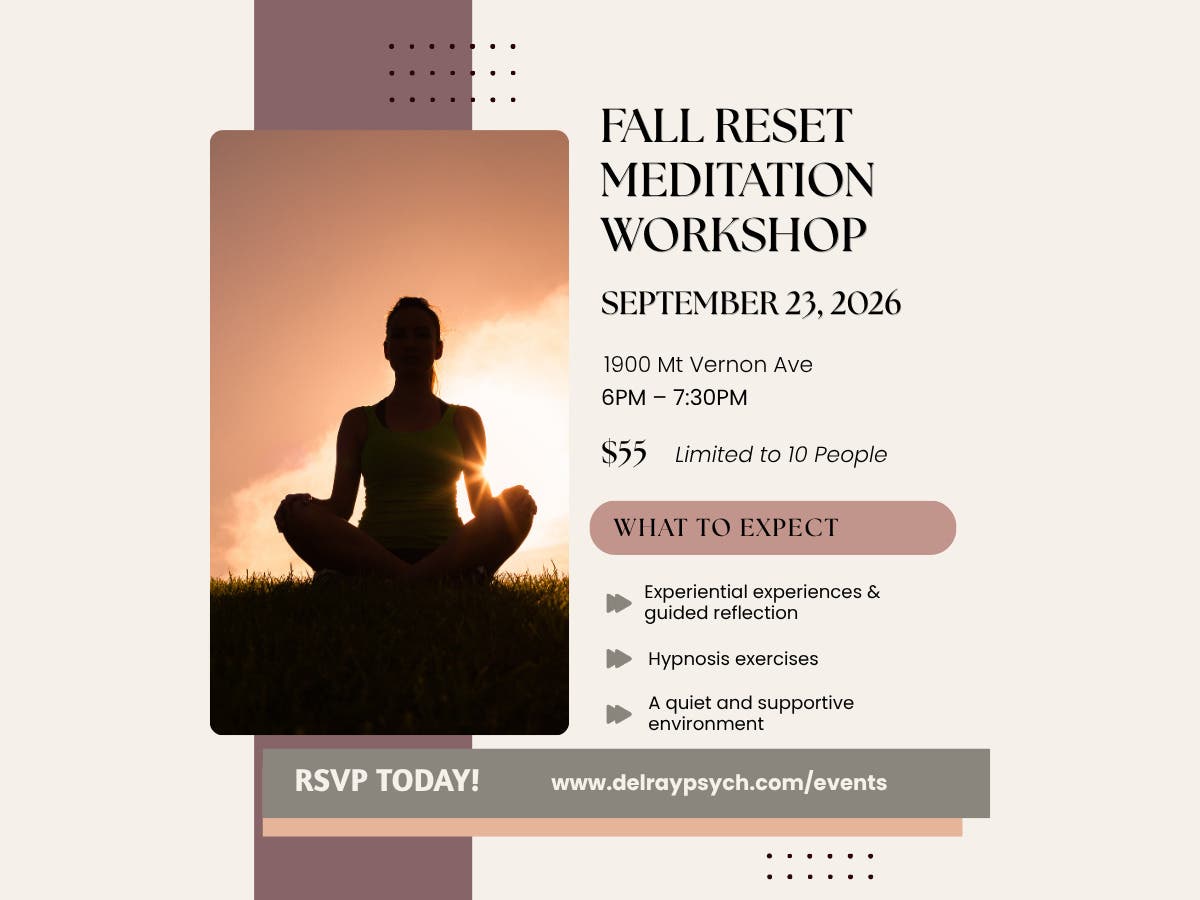 Fall Reset: Meditation Workshop