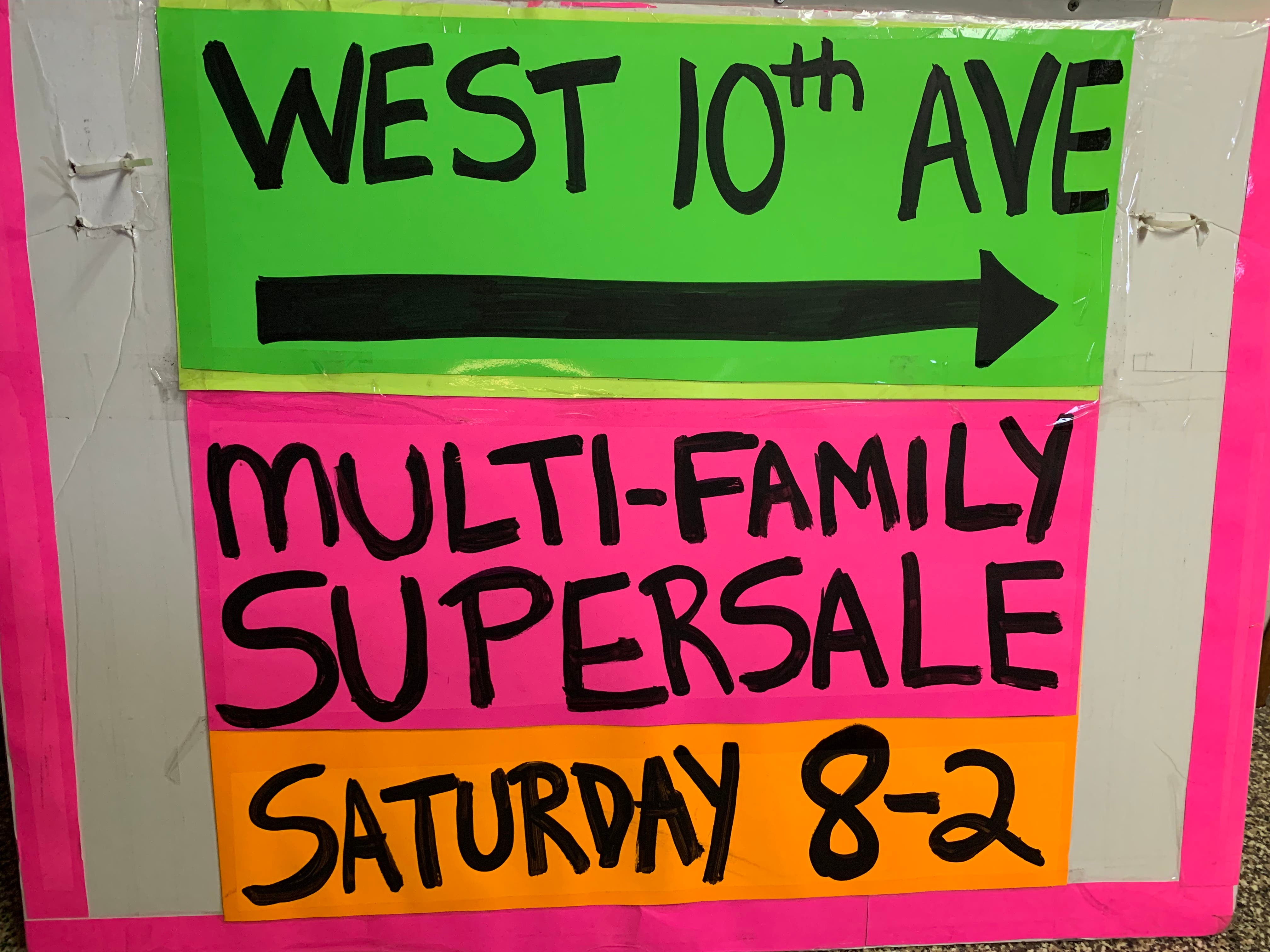 20th Annual West 10th Avenue in Conshy SUPERSALE!