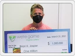 A North Carolina resident was working in Fredericksburg when he bought a winning lottery ticket worth $1M. 