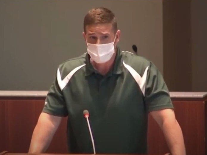 Tanner Cross, a PE teacher at Leesburg Elementary School in Loudoun County, is suing the school system with the help of Alliance Defending Freedom, a conservative legal group. Cross said he would not refer to students by their preferred pronouns.