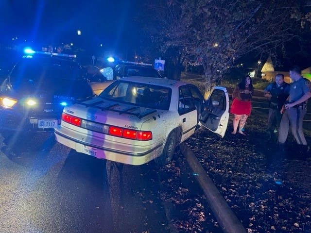 A high-speed chase in Stafford County on Saturday morning led to several charges for a Fredericksburg man and a Dumfries woman, police said.