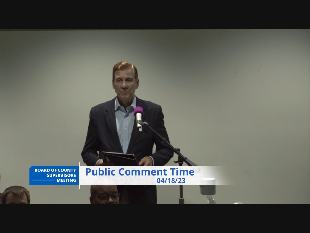 John Stirrup, a candidate for the Virginia House of Delegates, collapsed on Tuesday while speaking at a Prince William Supervisors meeting. Stirrup, a Republican, was expressing concerns about illegal immigration before he collapsed. 