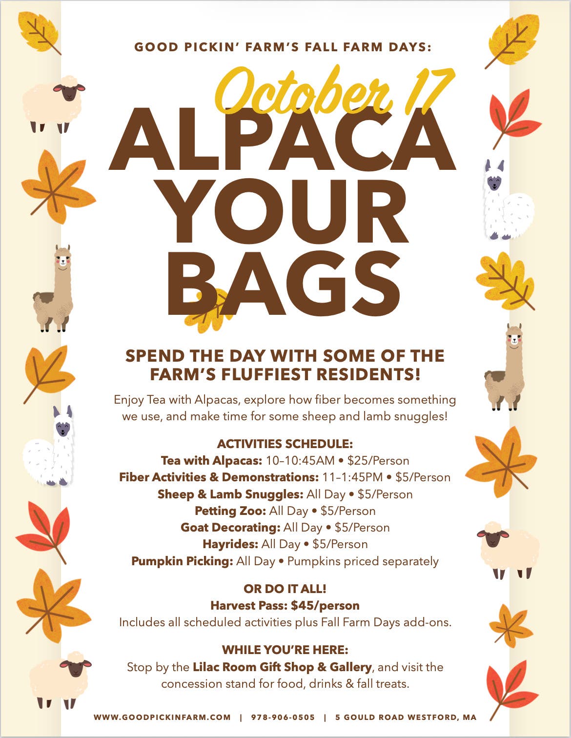 Alpaca Your Bags