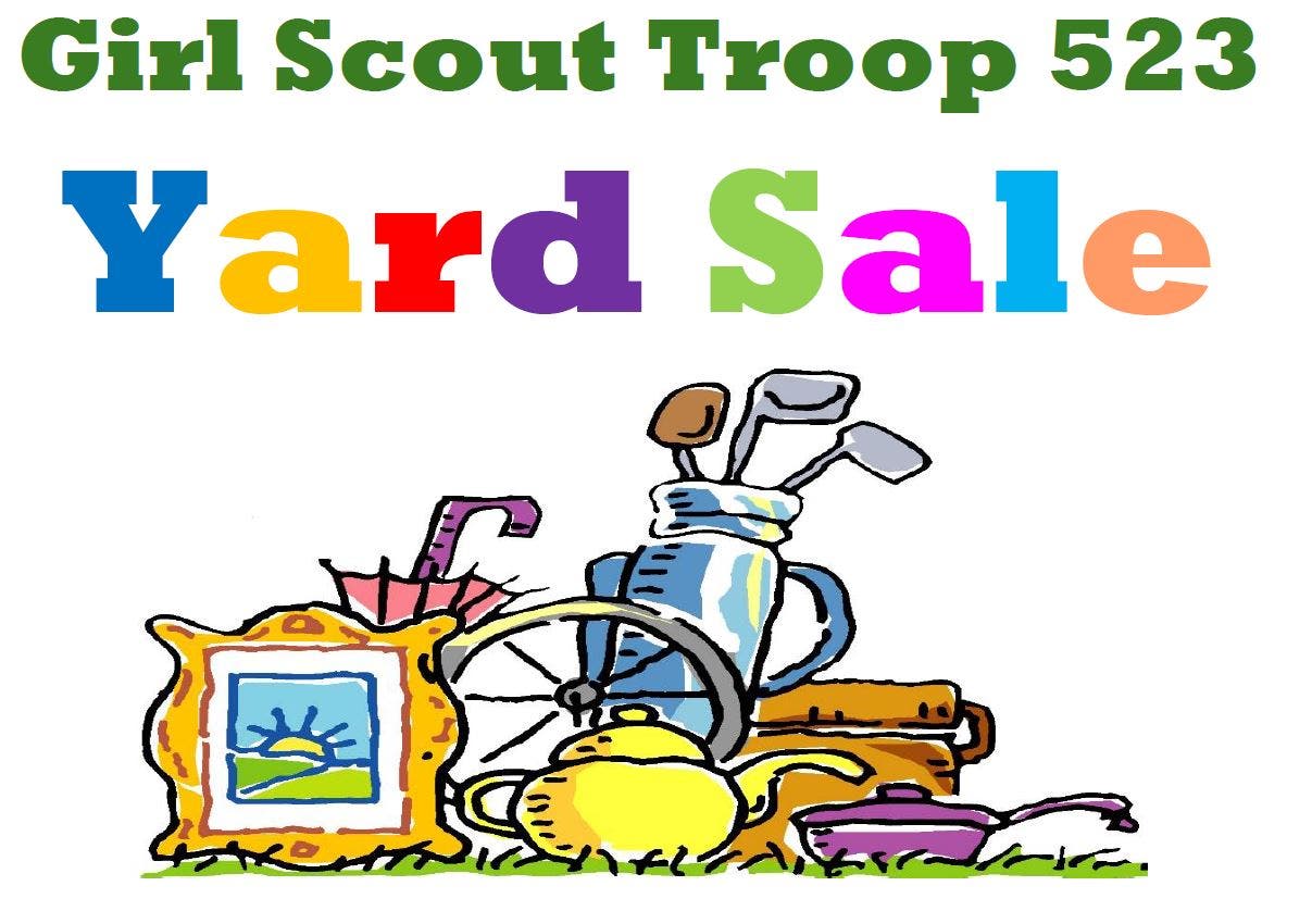 Girl Scout Troop 523 Yard Sale
