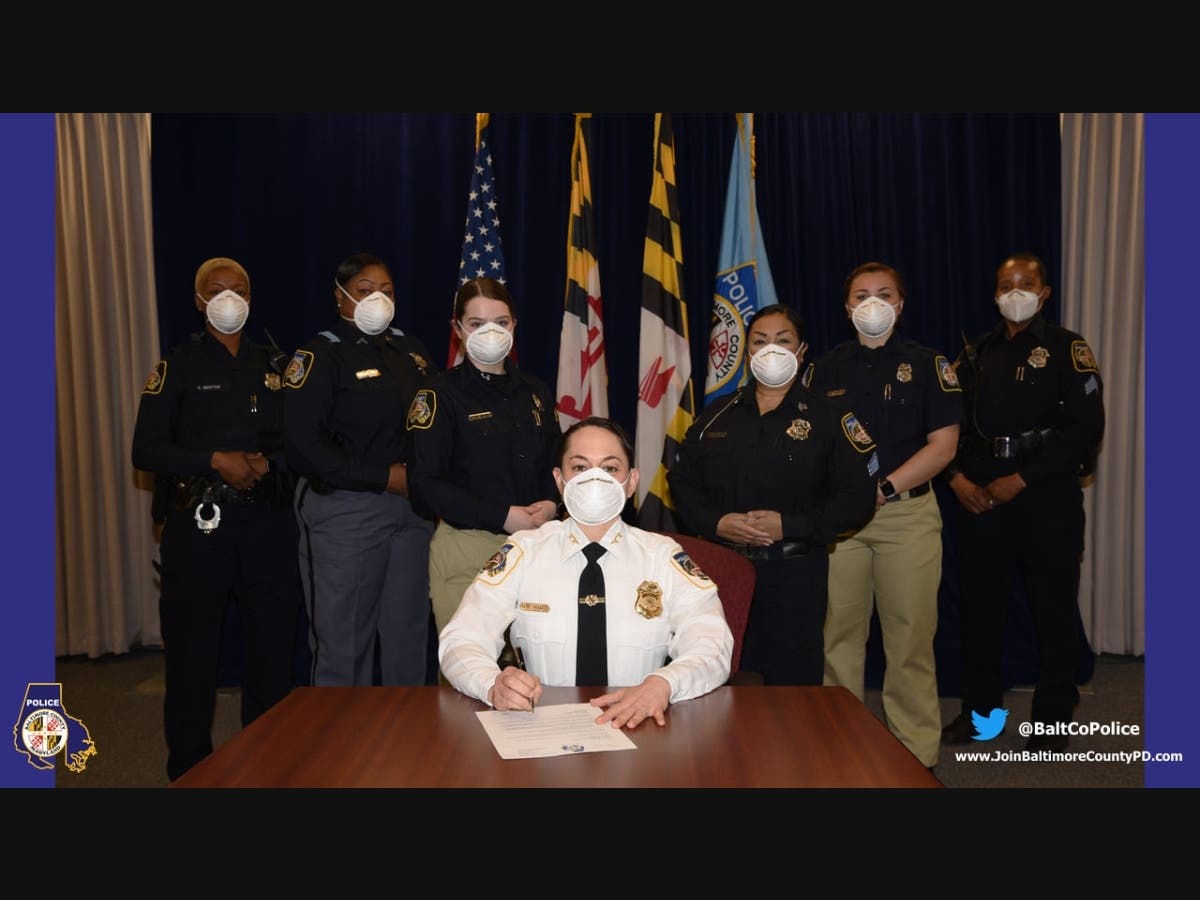 The Baltimore County Police Department announced Wednesday it has joined the 30x30 Initiative, which has a goal of increasing the representation of women in police recruit classes to 30 percent by 2030. 