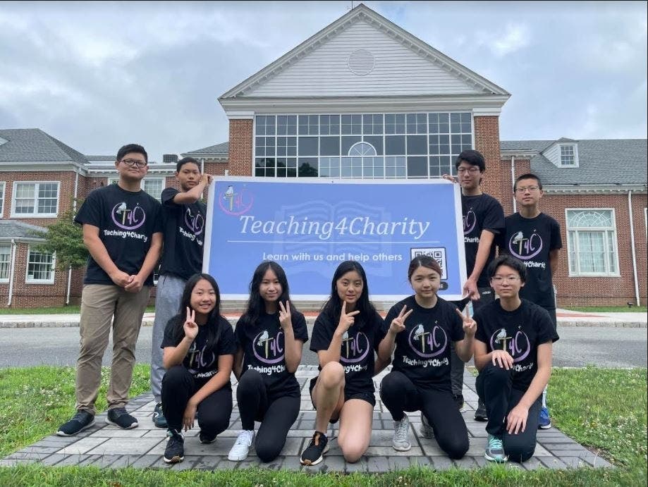 A group of local students founded Teaching4Charity in June. The nonprofit conducts online courses for local elementary and middle school students in subjects like coding, public speaking, math, English and digital art. Proceeds go to charity.