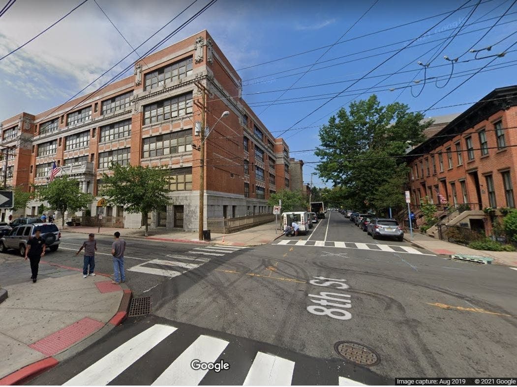 Kristen Zadroga-Hart, a longtime educator who currently serves as the athletic director at McNair Academic High School (above), has announced she is running in the Nov. 2 Jersey City Council elections to represent Ward A. 