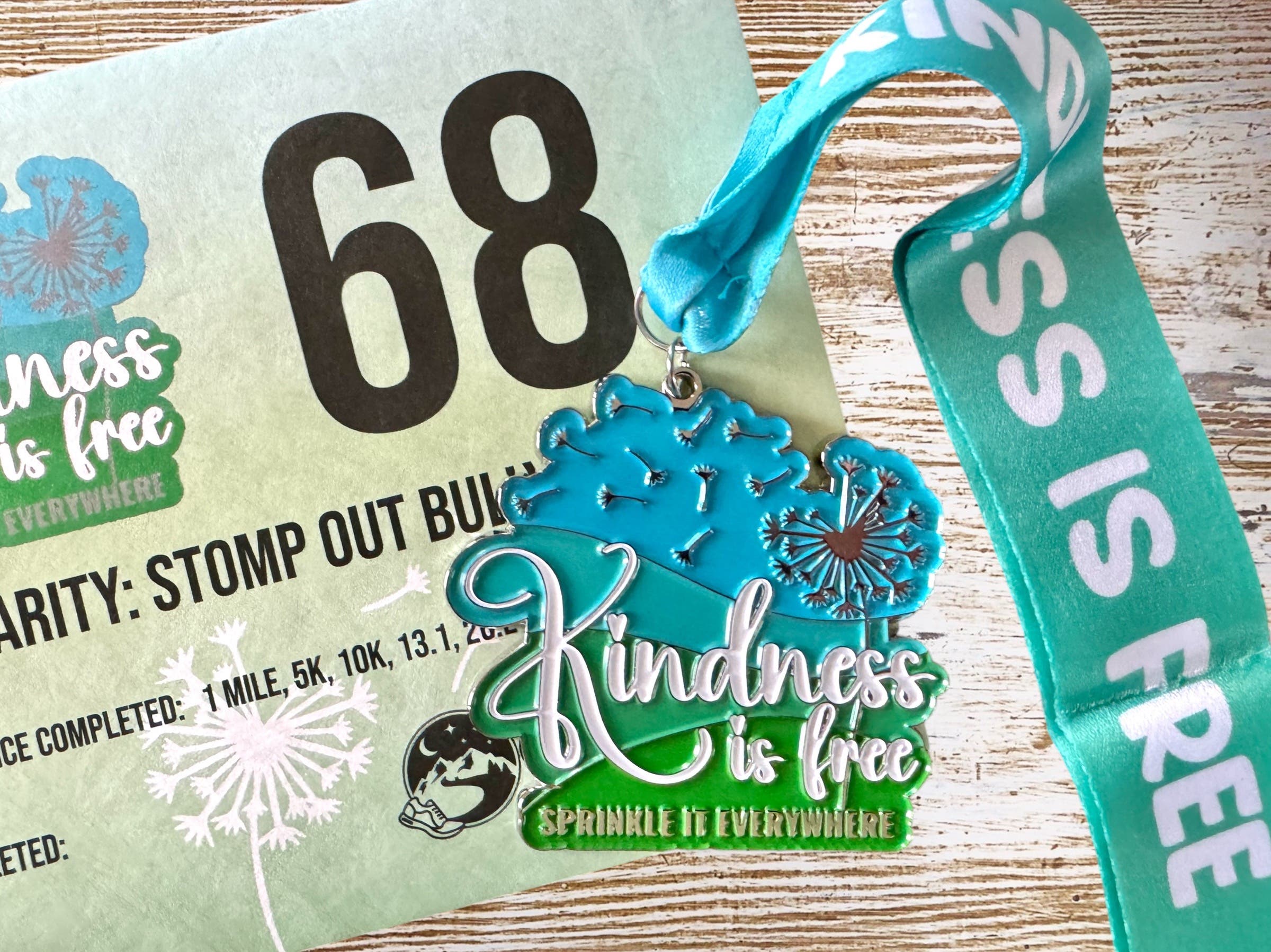 Nov 10 | 2024 Kindness is Free 1M 5K 10K 13.1 26.2- Benefitting Stomp ...