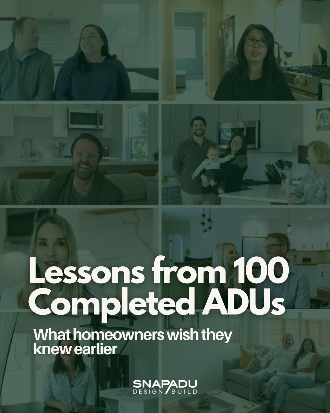 100 Completed ADUs - We Analyzed 100 ADUs