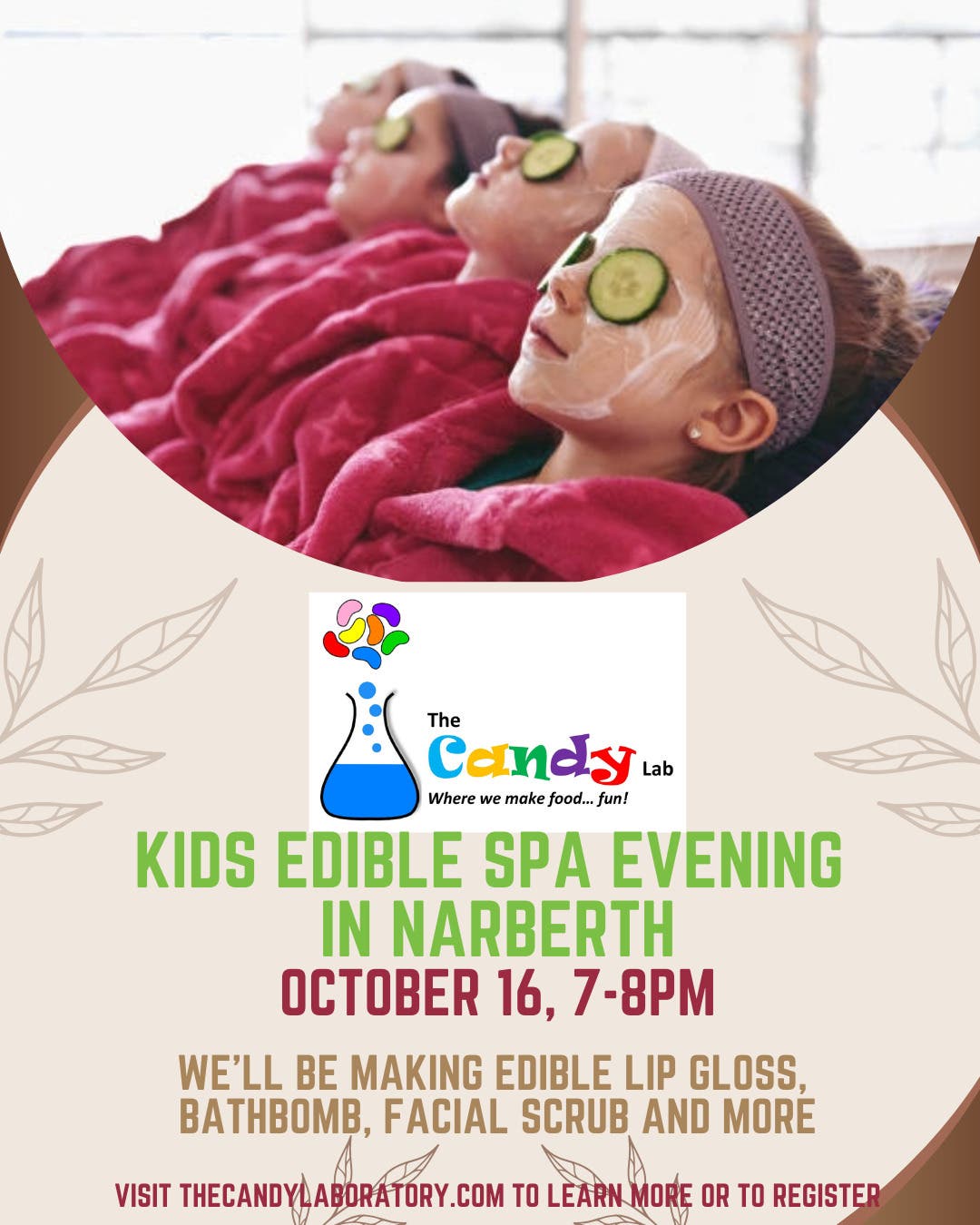 Edible Spa Evening in Narberth
