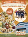 Tastings + Samples Day at Nature’s Food Markets 