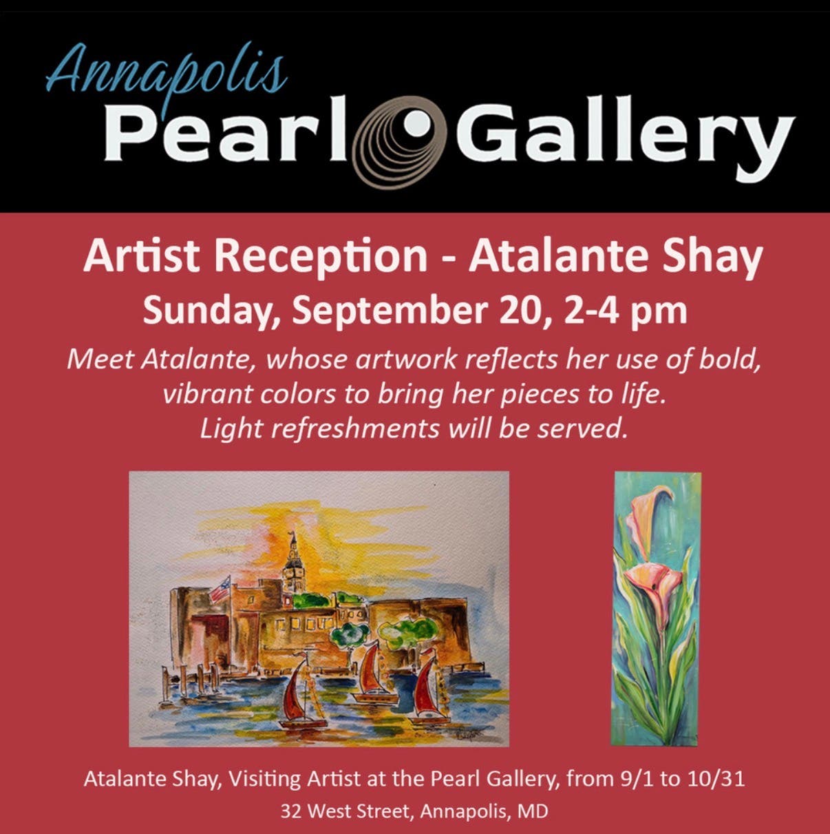 Artist Reception - Atalante Shay