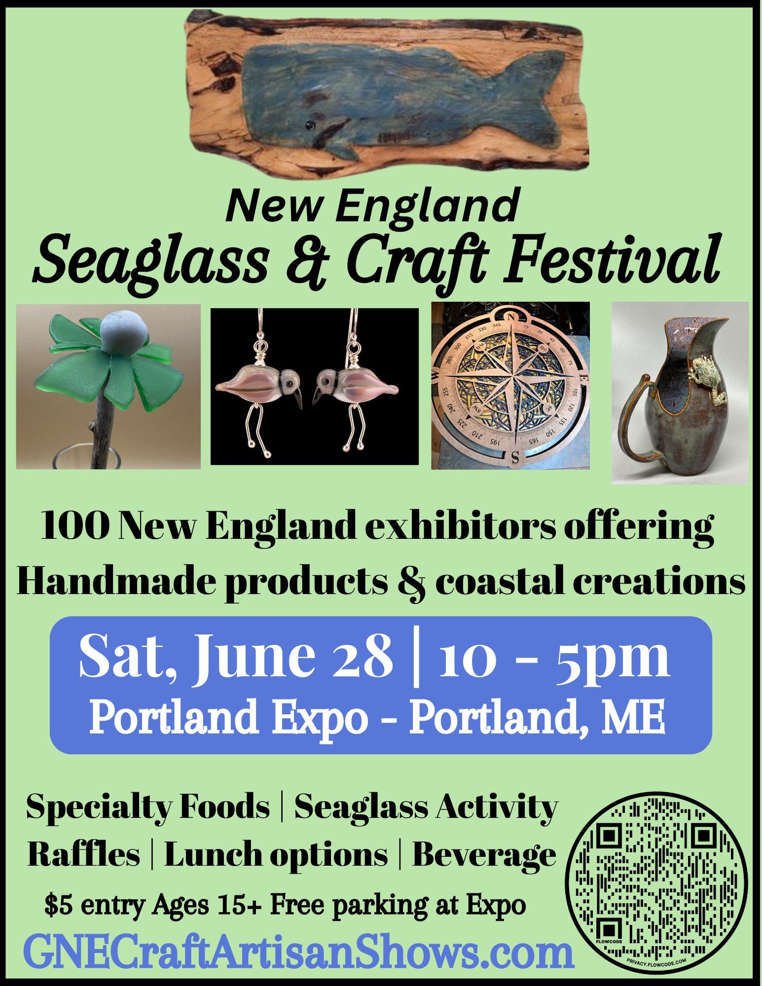 New England Seaglass & Craft Festival (100 Exhibitors!)