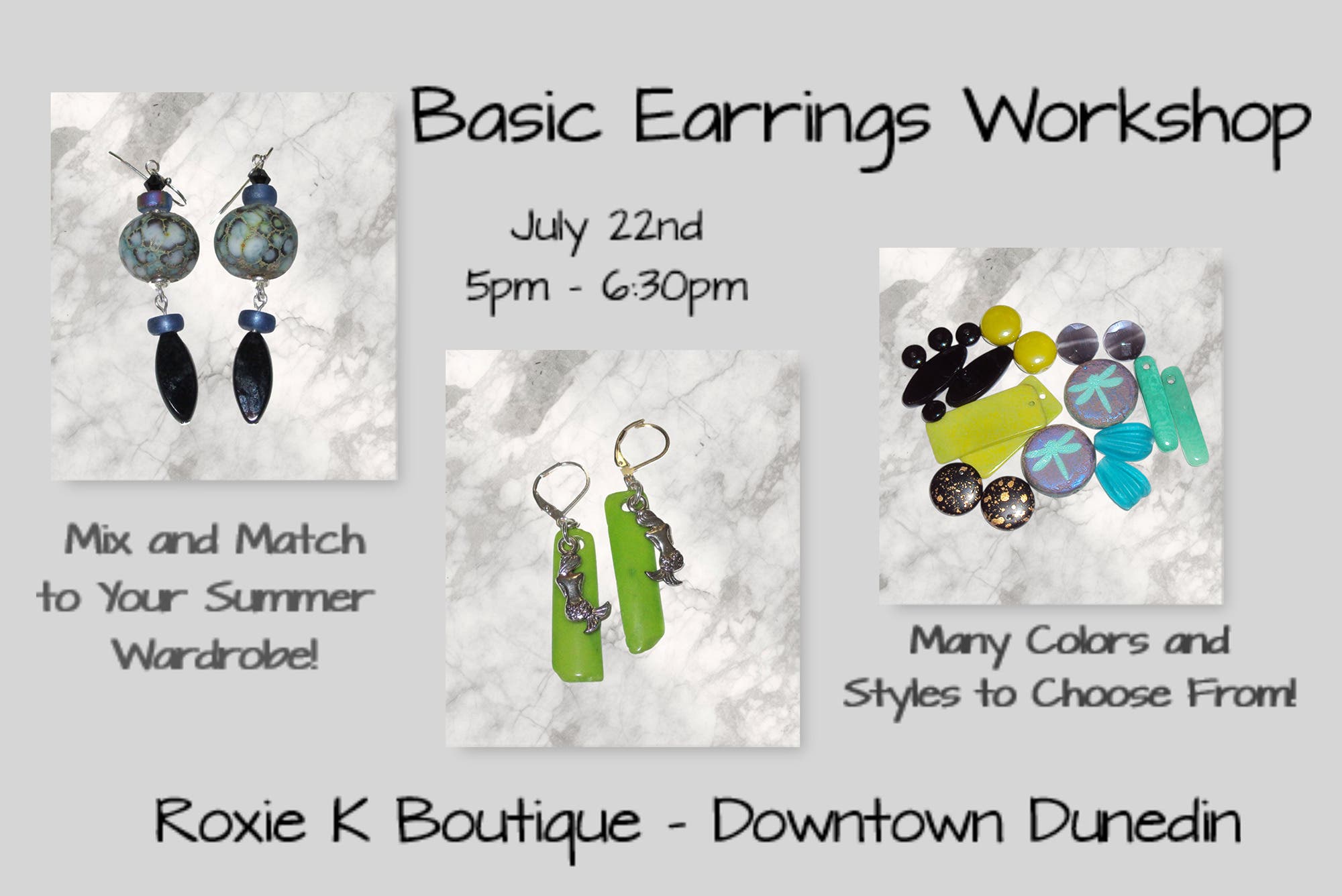 Basic Earrings Workshop