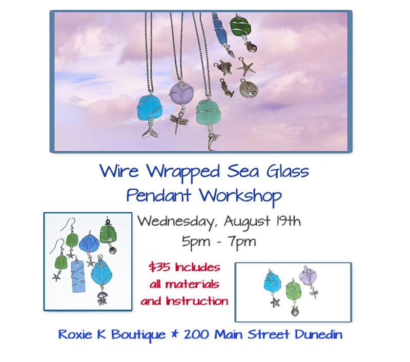 Wire Wrapping Sea Glass Beads