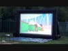 Bounce Around Bucks County offers oversized screens for outdoor showings of movies and video game parties.