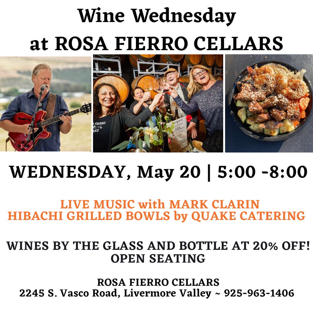 Wine Wednesday at Rosa Fierro Cellars!