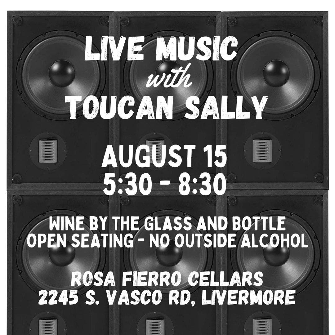 Live Music with Toucan Sally!