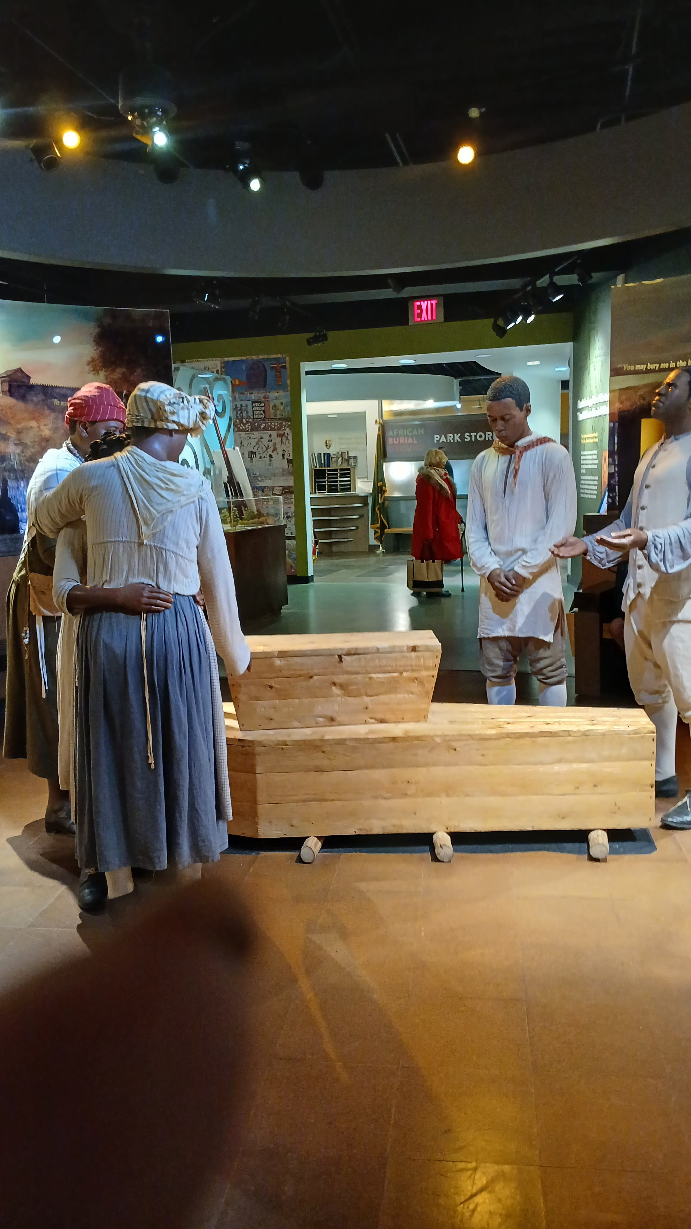 View BLM Art BANNED by NPS African Burial Ground