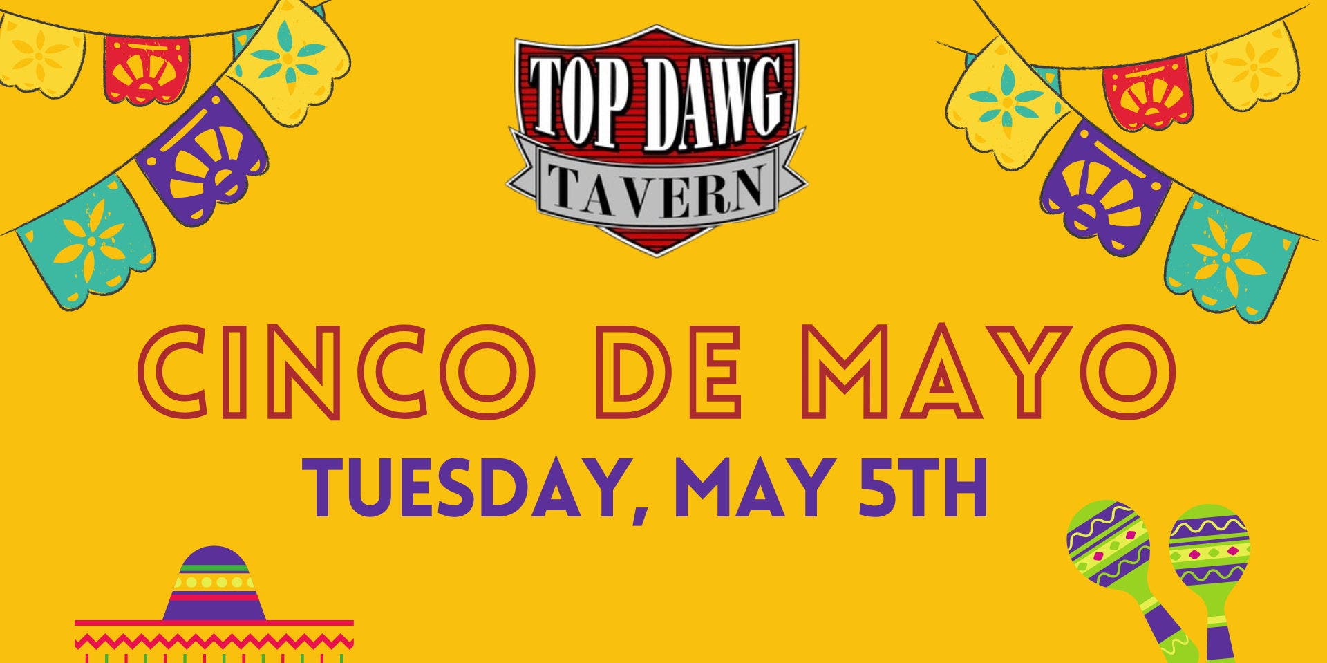 Celebrate Cinco de Mayo at Top Dawg Tavern in Summerville