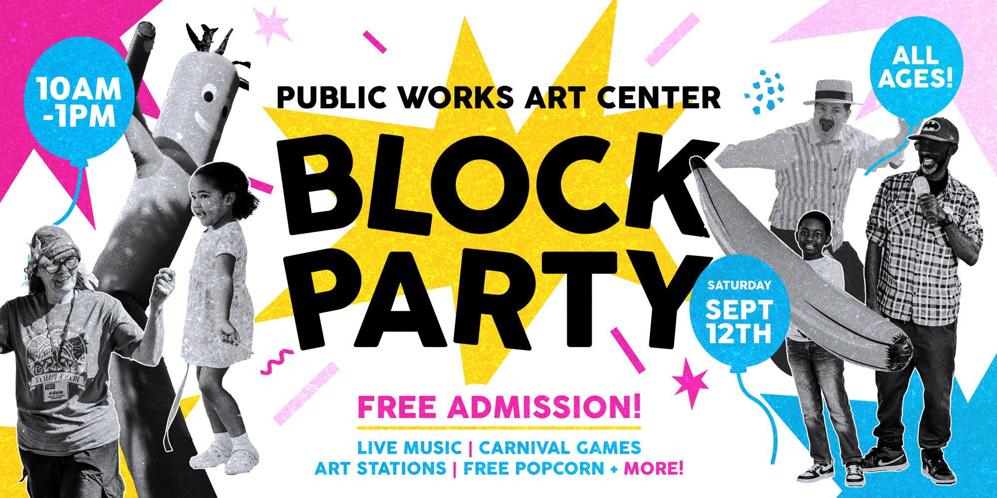PWAC BLOCK PARTY 2026 - Free!!