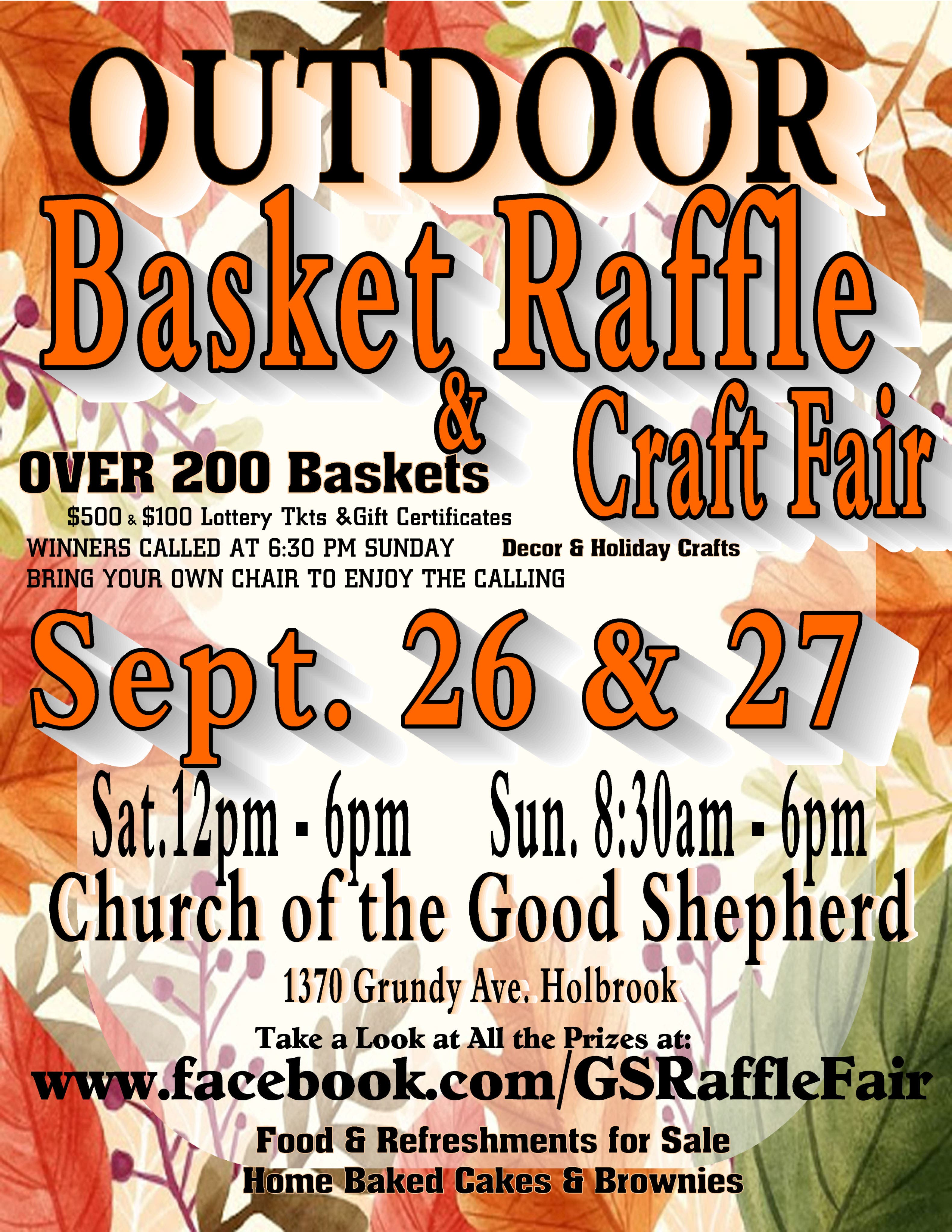 Outdoor Basket Raffle & Craft Fair