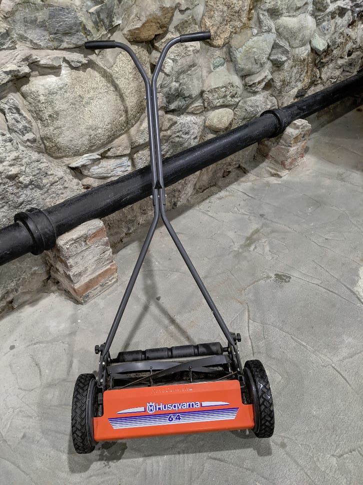 Husqvarna 64 push mower VGood cond. 45.00 Boston, MA Patch