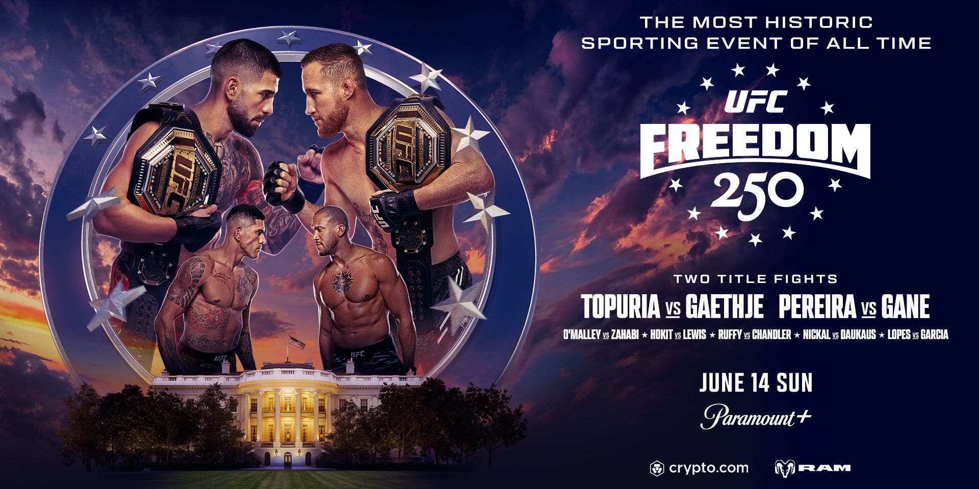 UFC Freedom 250 Watch Party
