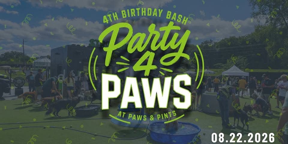 Paws & Pints 4th Birthday Bash