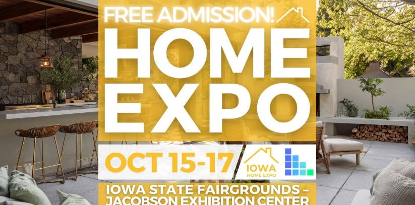 FREE Iowa Home Expo, October 2027