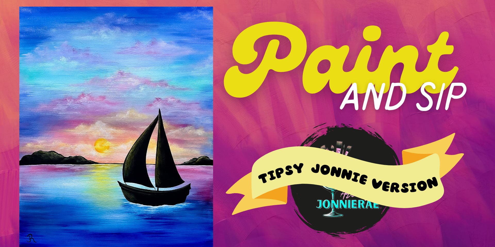 Paint & Sip - Tipsy Artist Version!