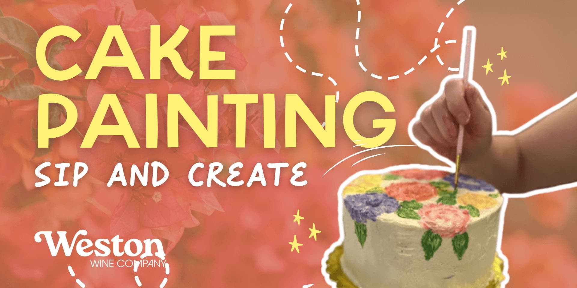 Sip & Create : Cake Painting